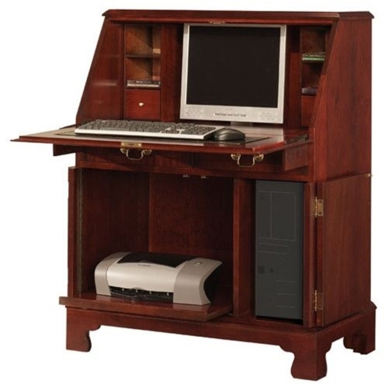 Cherry Secretary Desk With Hutch Ideas On Foter 8446