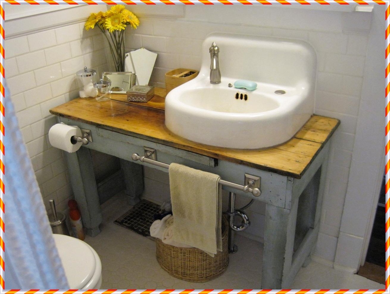 Vanity sink base 2
