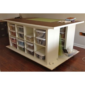 Work Tables With Storage - Ideas on Foter