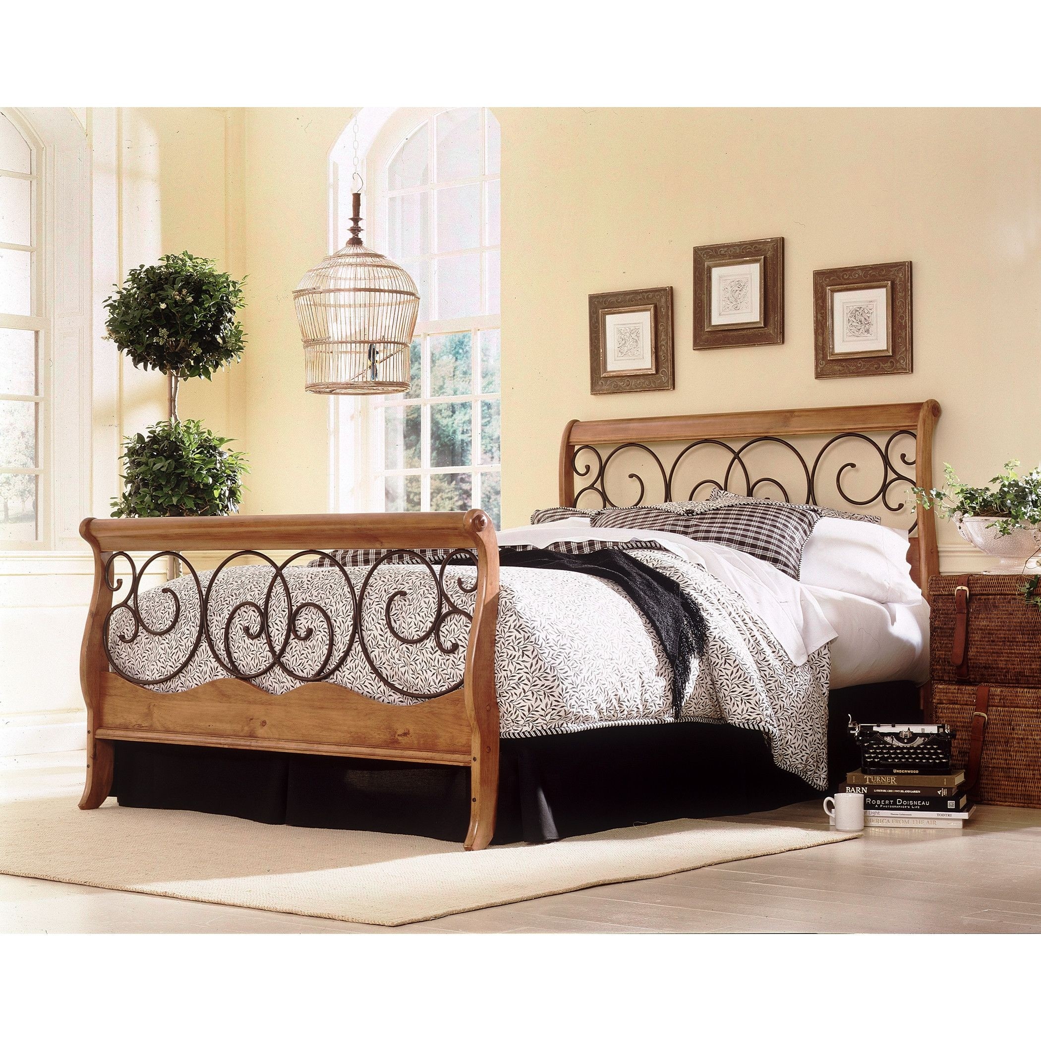 Wood And Wrought Iron Headboards Ideas On Foter