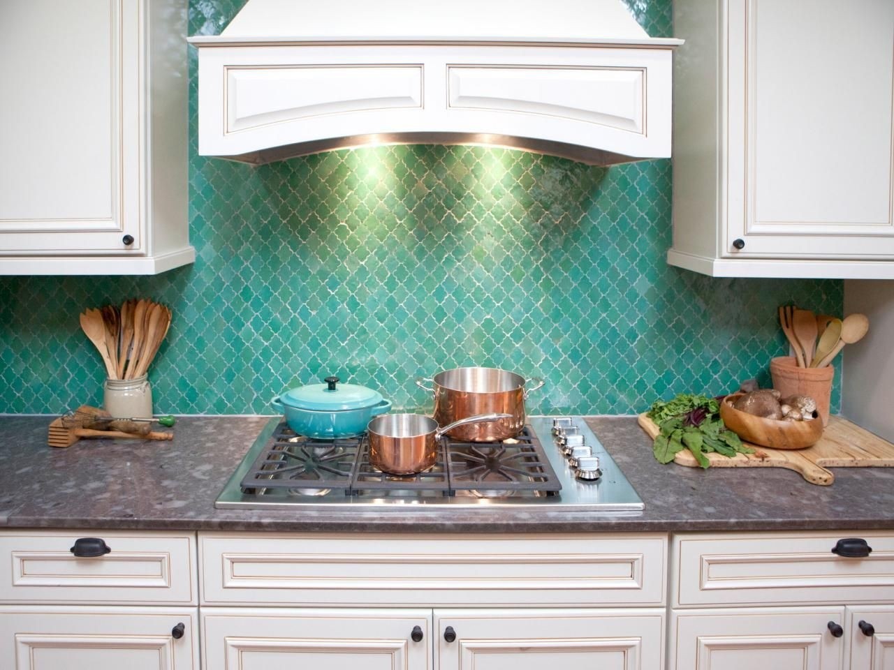 Accent tiles for kitchen 34