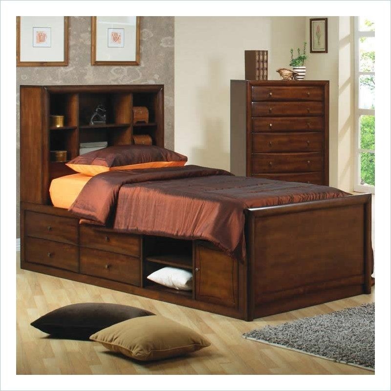 Full Size Bed With Bookcase Headboard - Ideas on Foter