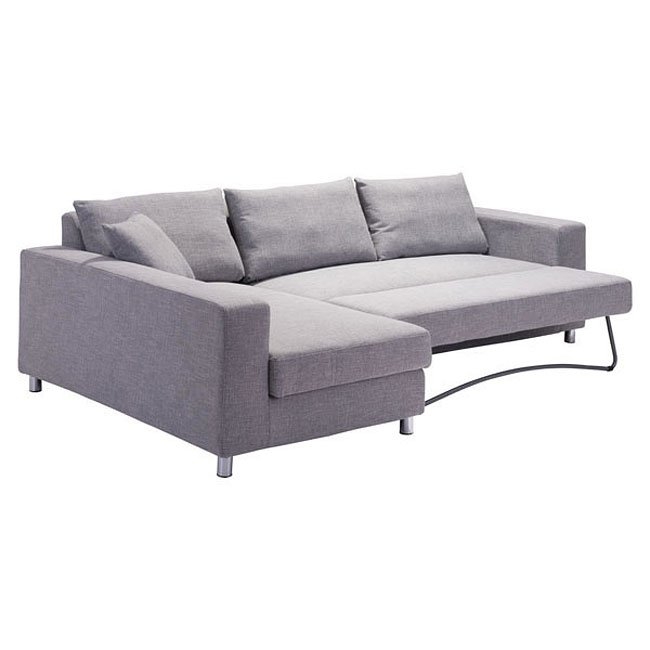 Contemporary sleeper sectional