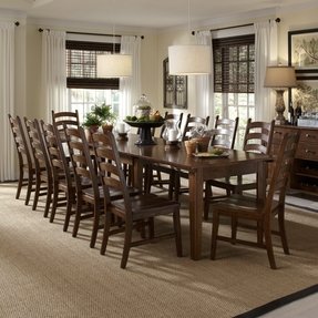 12 Person Dining Room Table - Dining Room Table Seats 12 for Big Family - HomesFeed : Perfect for the dining room, but practical enough to fit in just about any room of the house, this elegant table is a wonderful choice.