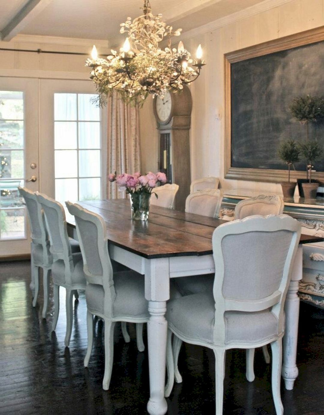 Farmhouse style table and chairs