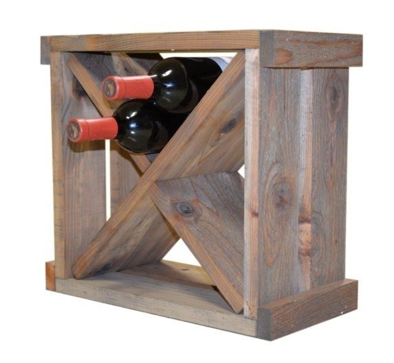 How to build a wine rack cube