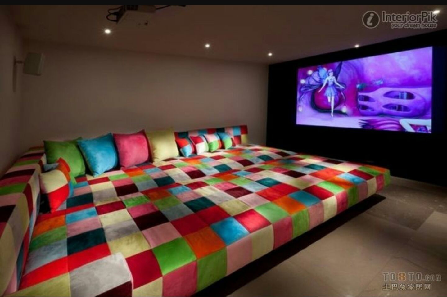 home theatre couch bed