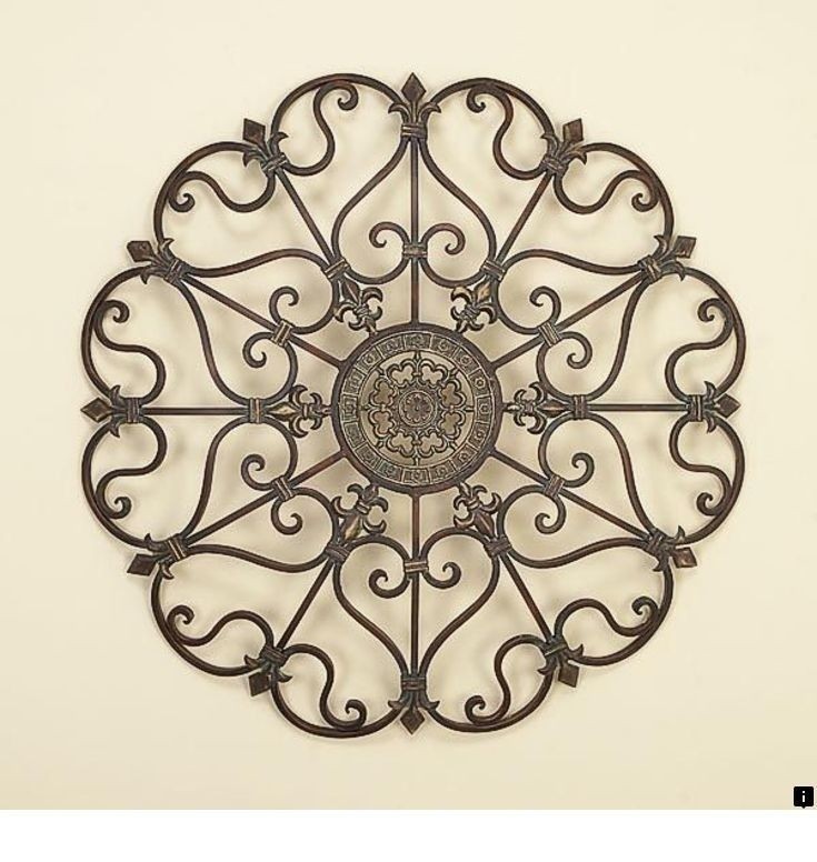 Large Round Metal Wall Art Foter