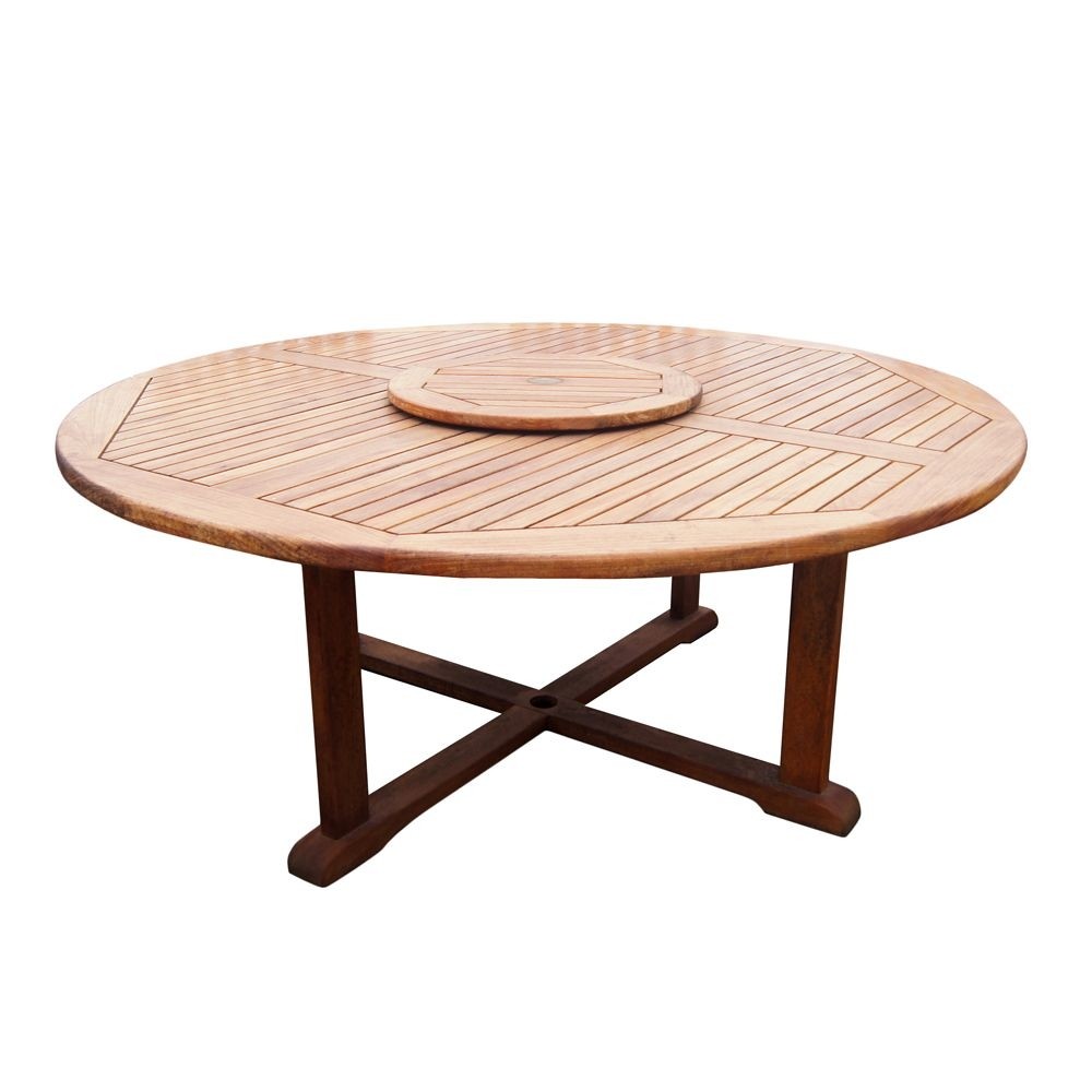 extra large round outdoor dining table