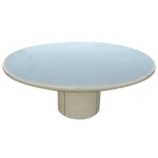 Large round patio table