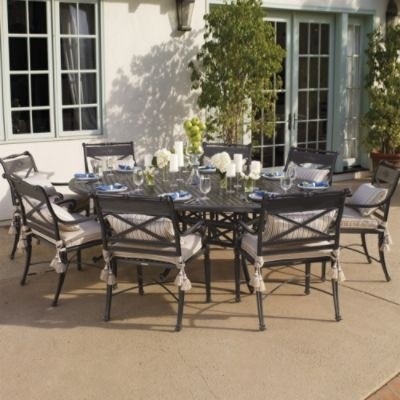 Large Round Outdoor Dining Table - Ideas on Foter