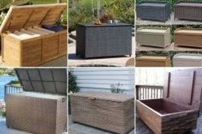 Patio Furniture Cushion Storage Bo Foter Patio Furniture Cushion Storage Bo