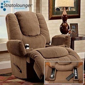 lazy boy recliner with armrest storage