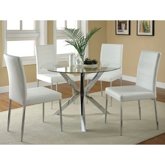Glass Round Dining Table For 6 Ideas On Foter