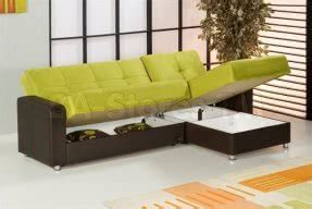 Sectional sofa with storage