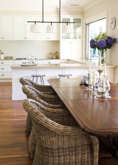 Wicker dining room online furniture