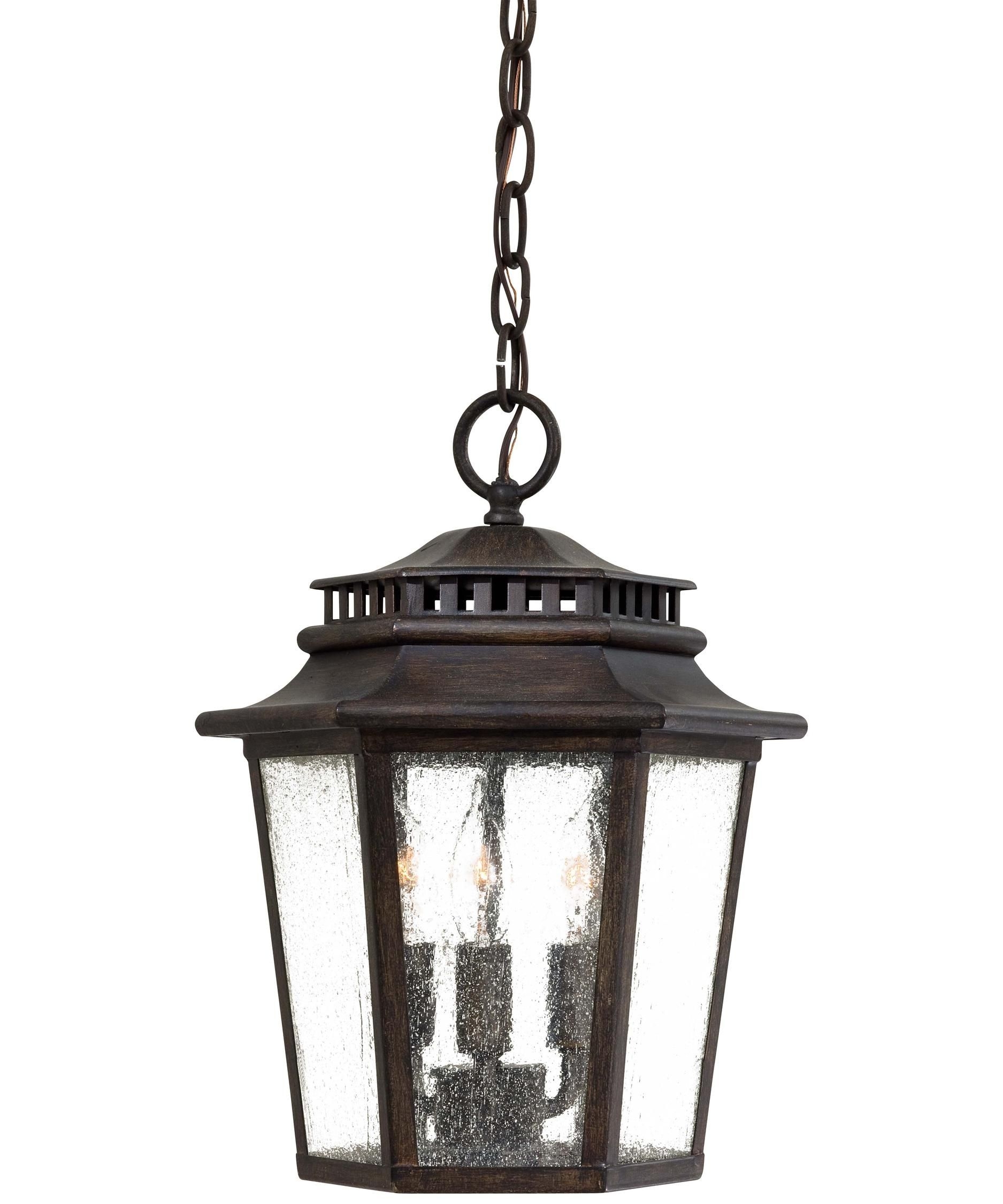 Wickford Bay 3 Light Indoor/Outdoor Chain Hanging Lantern