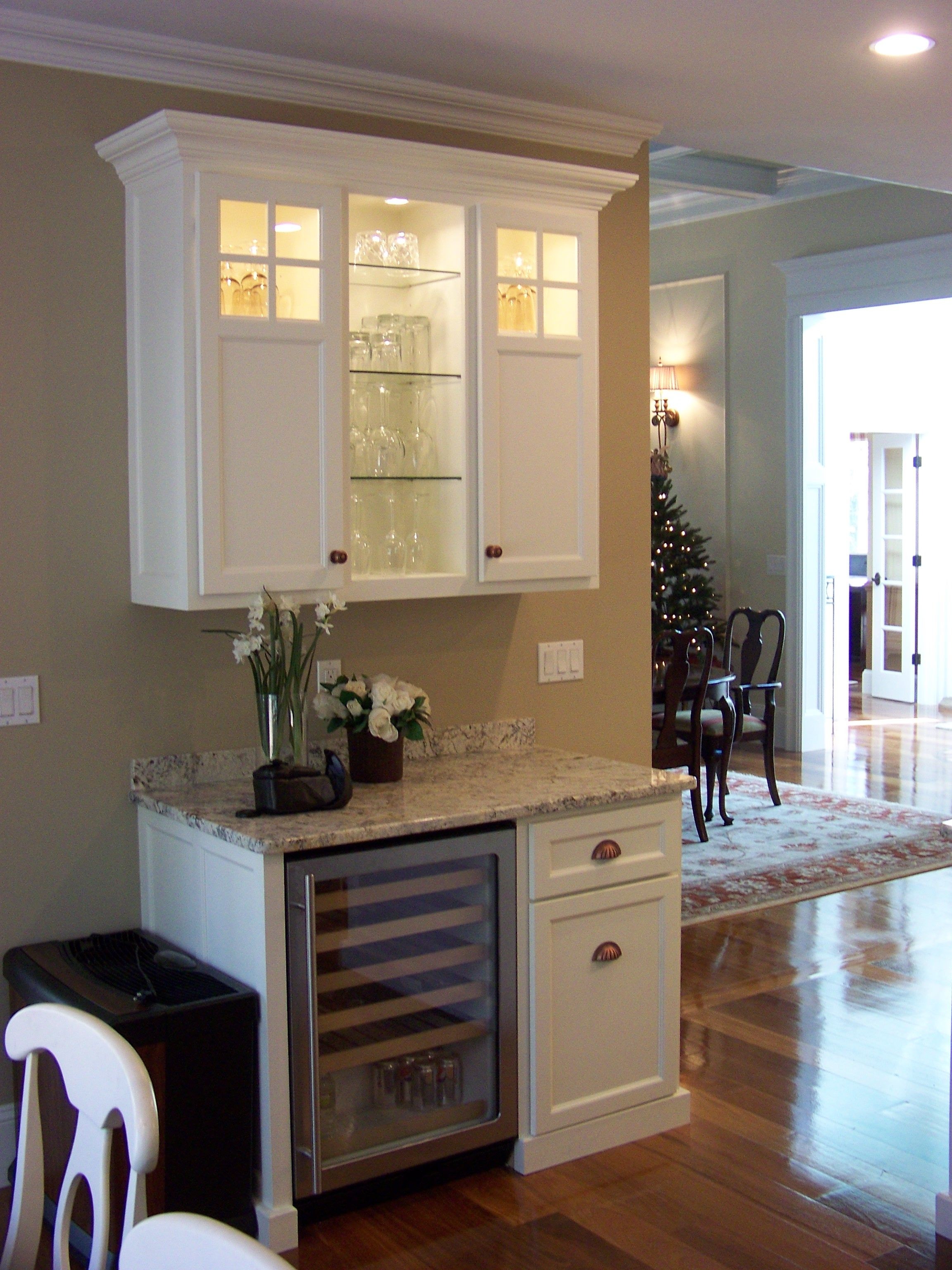 Bar with wine fridge built in new arrivals