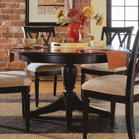 Round Dining Table With Butterfly Leaf - Foter