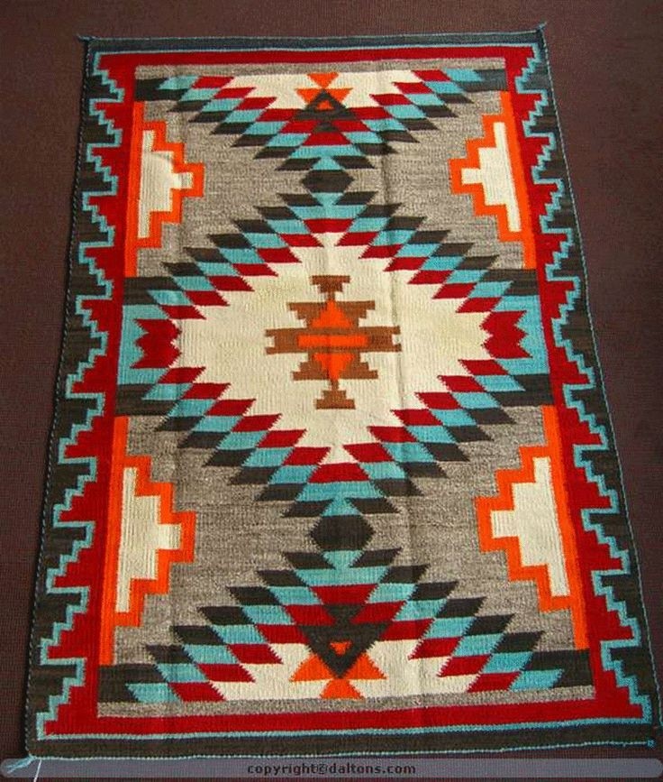 Navajo Native Americans Aztec Brown Pattern Area Rugs Floor Carpet Doormat Floor Mat Entrance Rug Throw Rugs Carpet for Front Door Living Room Kitchen Bedroom Garden 36x24 Inch 
