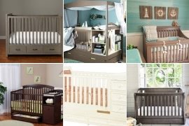 diy baby crib and changing table