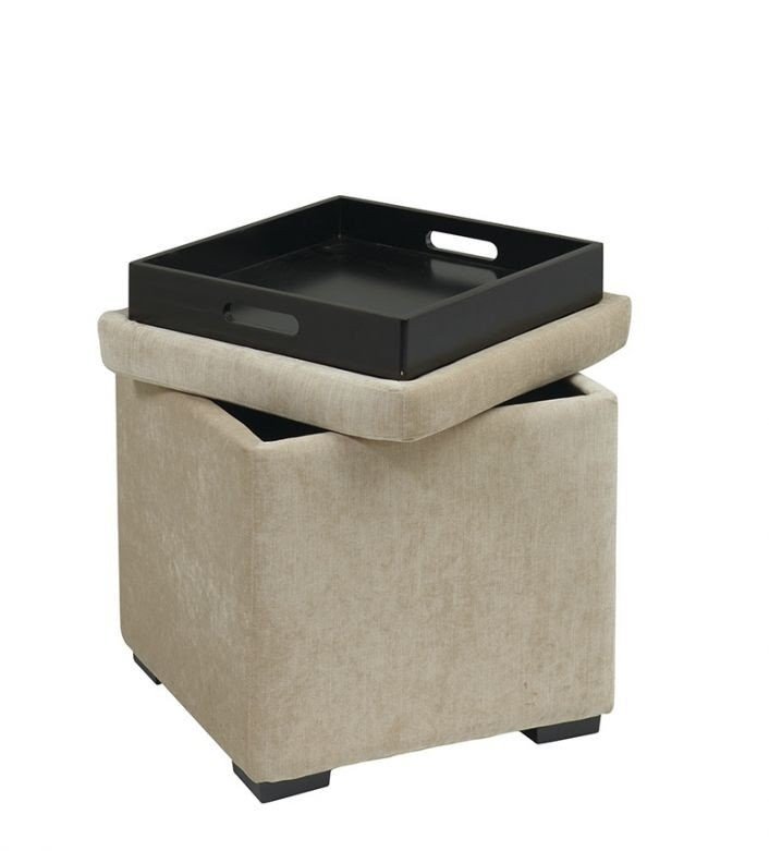 Cube storage stool