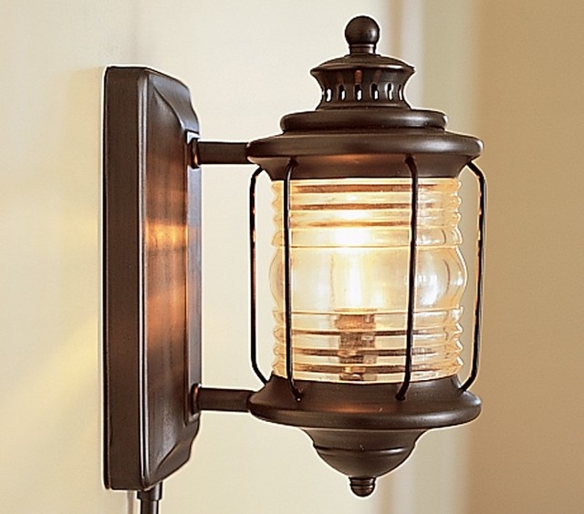 Depot sconce 69 at pottery barn kids for the wall