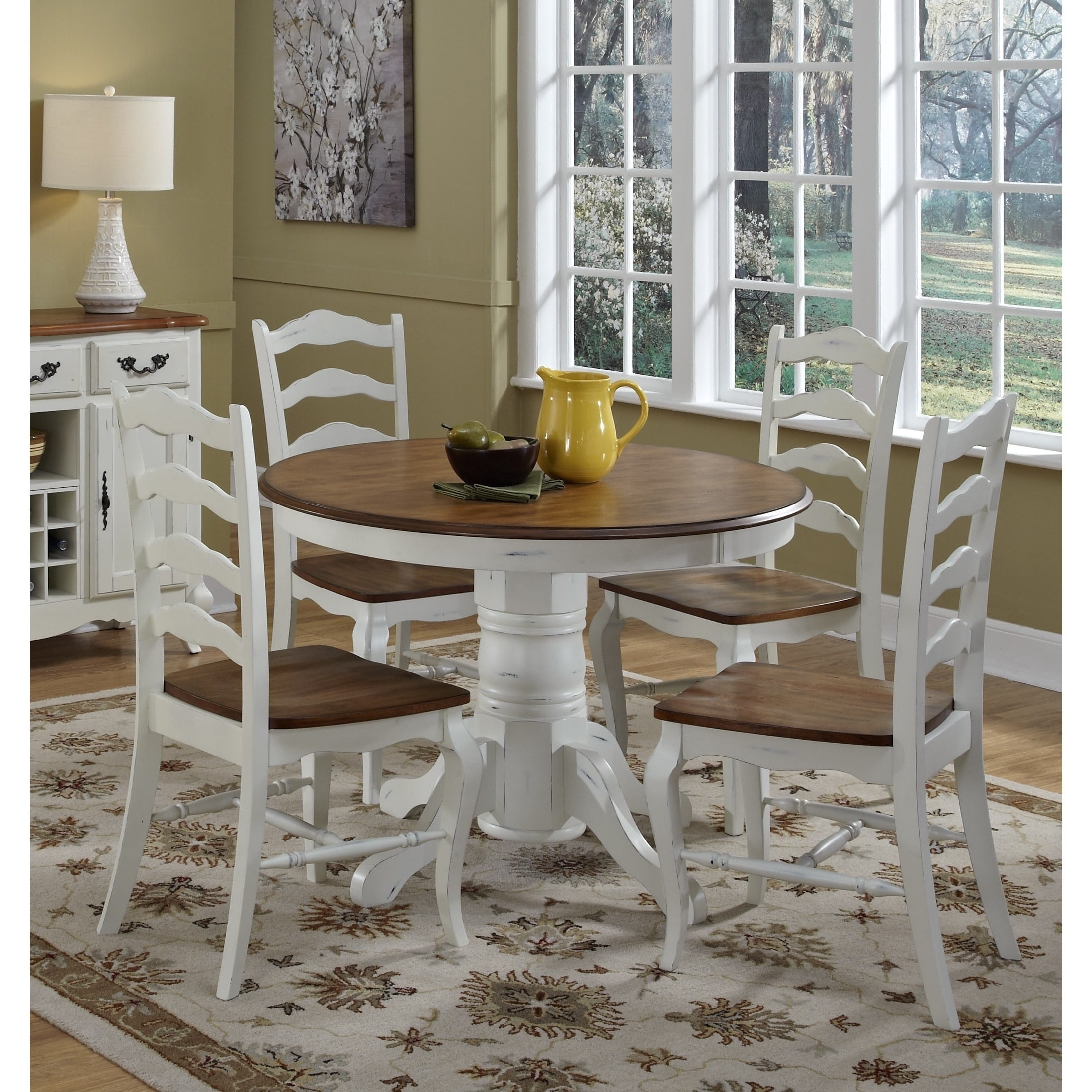 French Countryside 5 Piece Dining Set