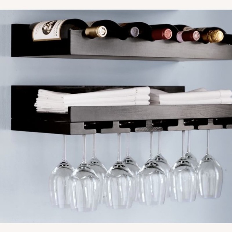 Wine Glass Holder Shelf Ideas on Foter