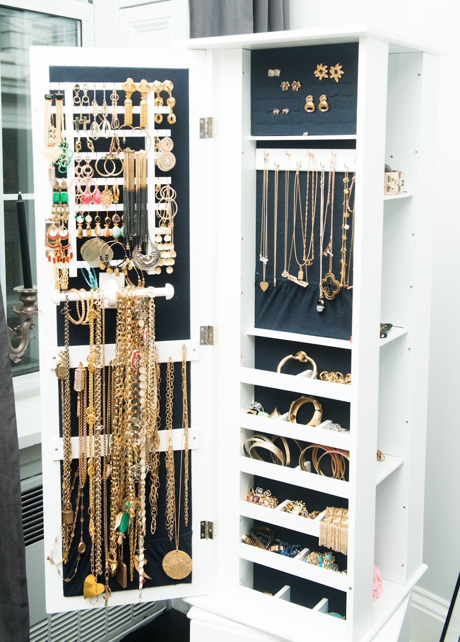 Ikea wall store mount jewelry armoire