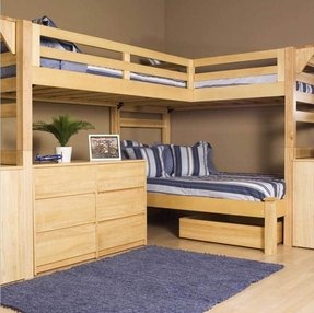 L Shape Loft Bed Ideas On Foter