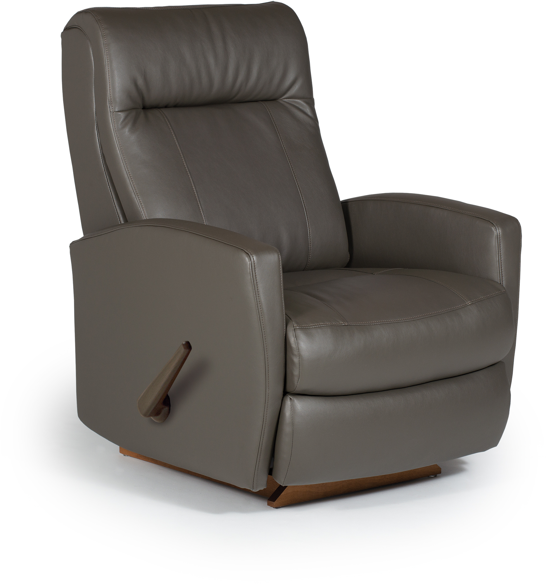 Leather glider rocker recliner 19
