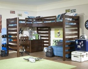 Loft Bunk Beds With Desk And Drawers - Foter