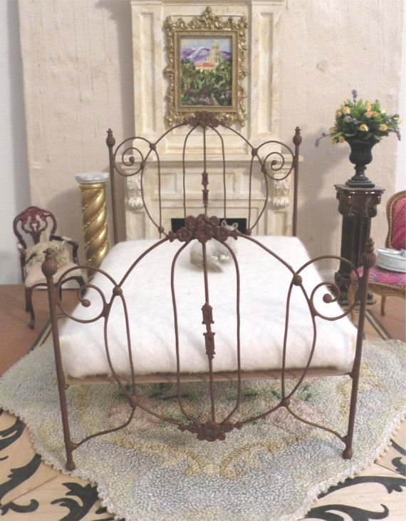 Wrought iron deals twin bed headboards