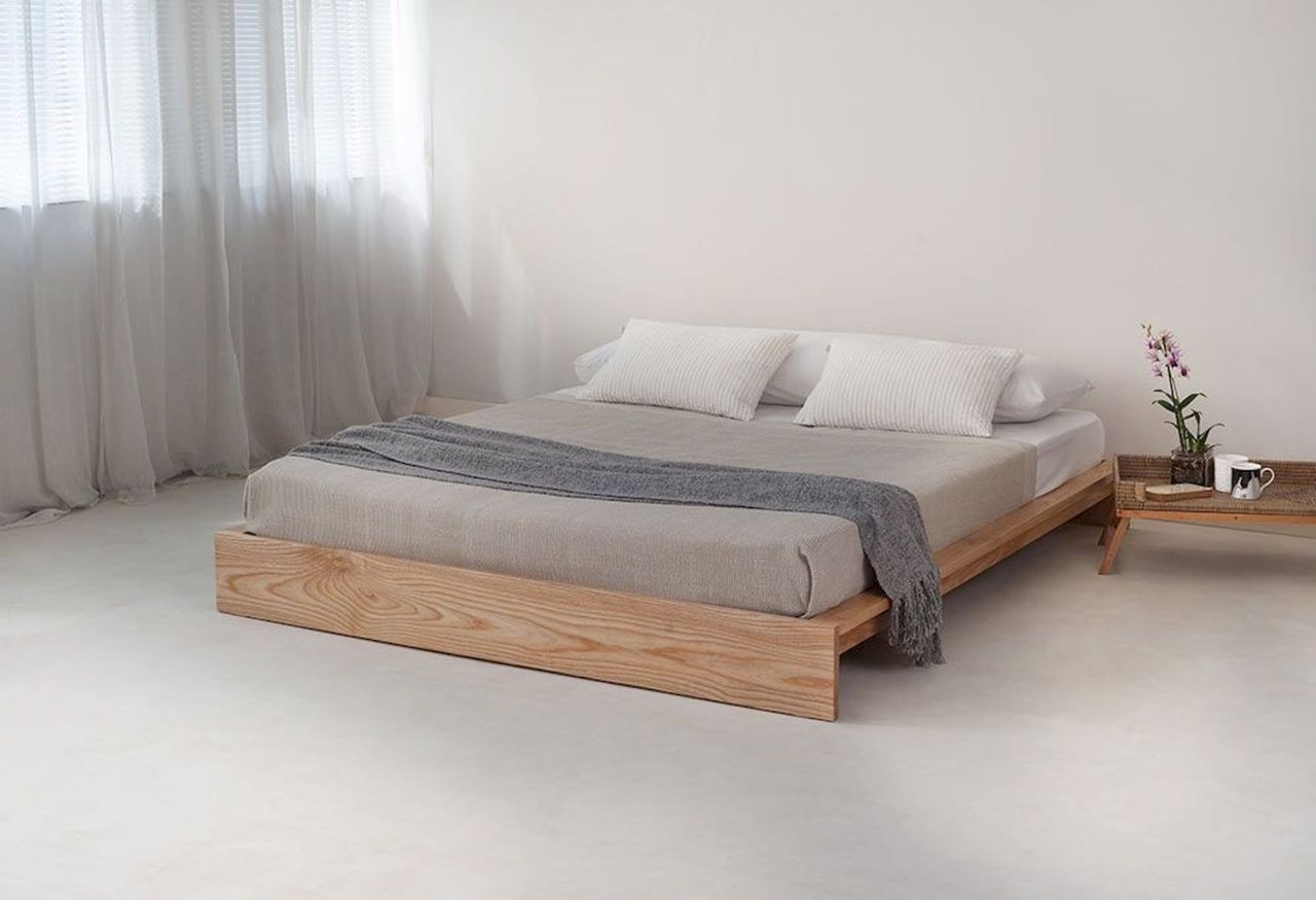 Simple platform bed frames