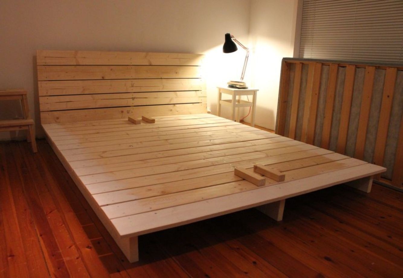 Simple platform beds