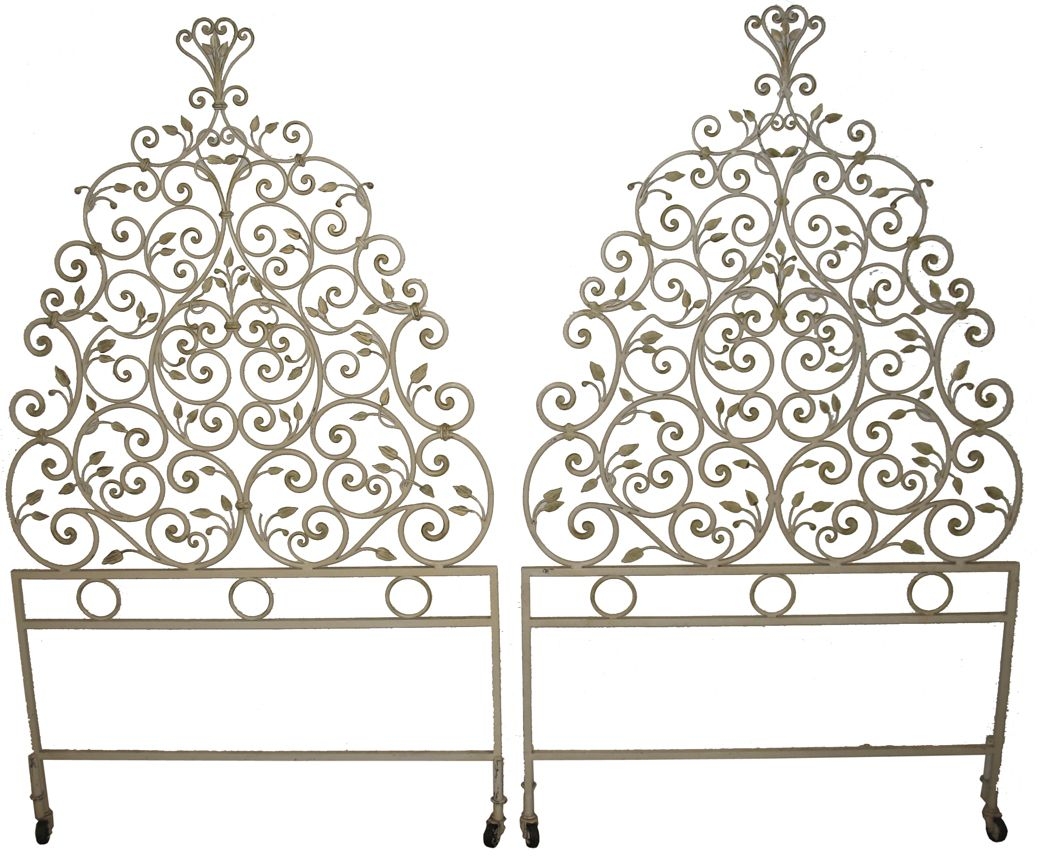 Wrought Iron Twin Headboard   Foter