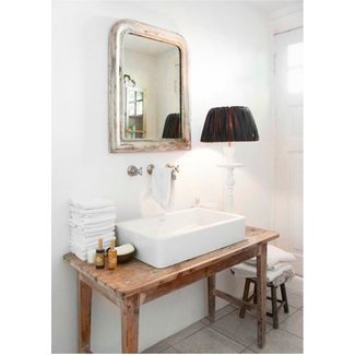 22 Inch Bathroom Vanity With Travertine Vessel Sink