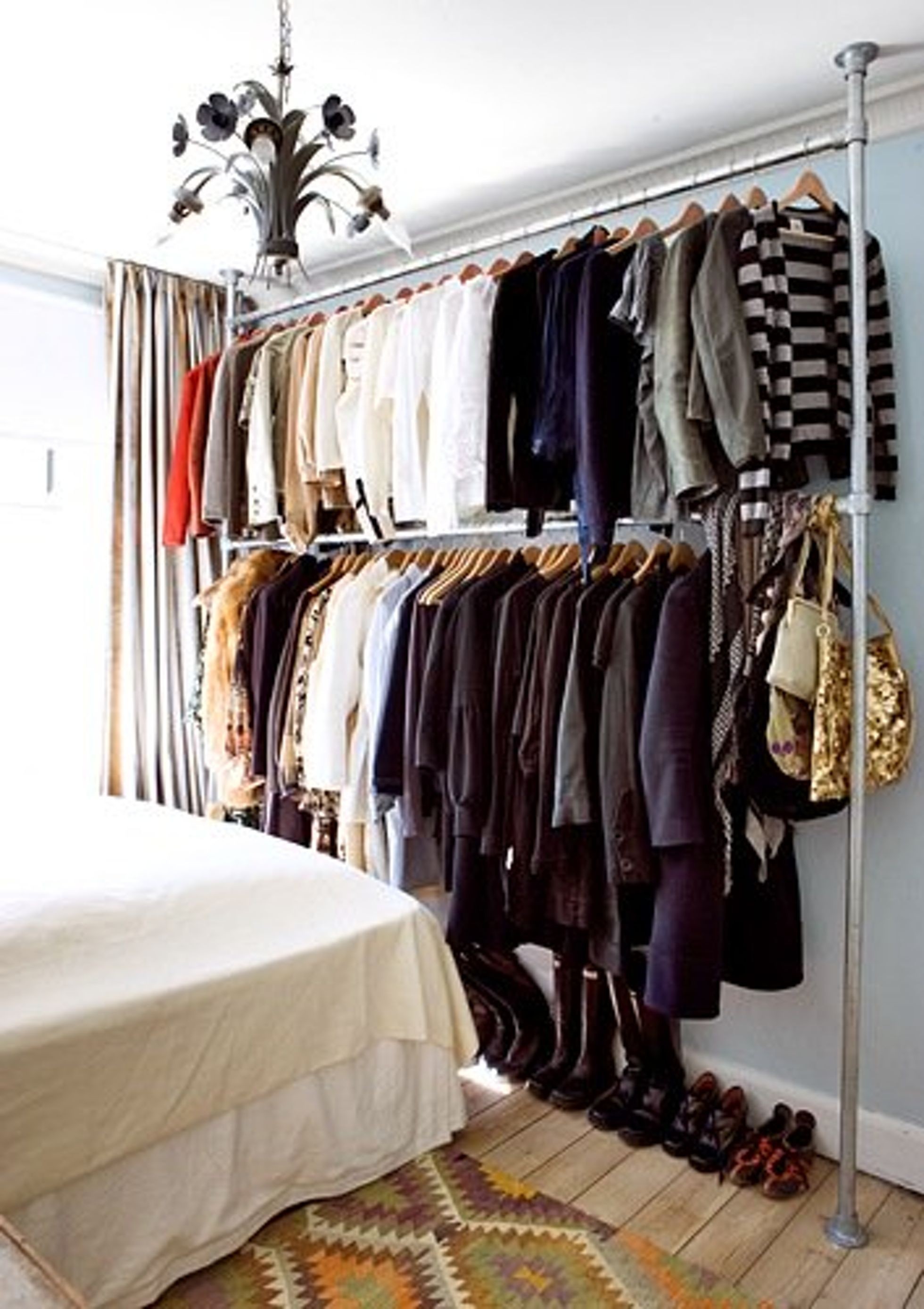 Wardrobe closet for hanging clothes 3