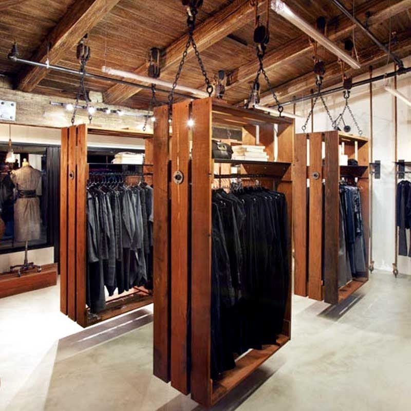 Wardrobes for hanging clothes