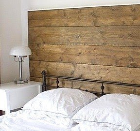 Wood and wrought iron headboards 1