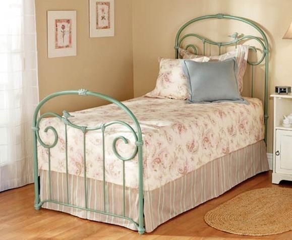 Wrought Iron Twin Headboard   Foter