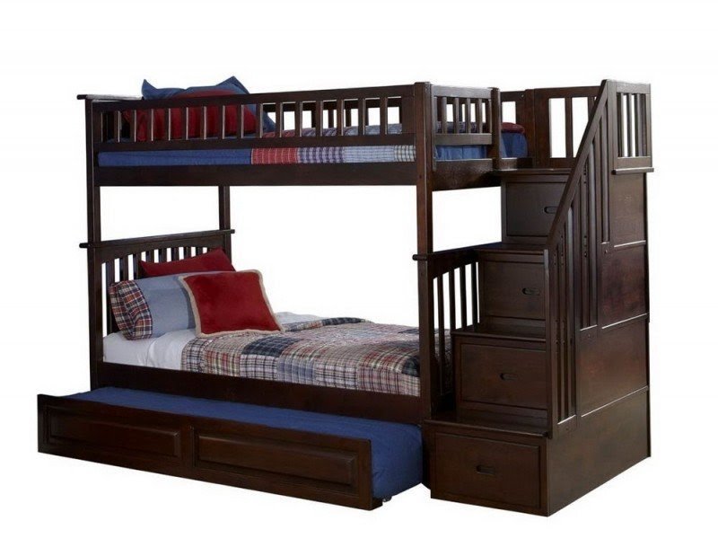Bunk beds with full size bottom