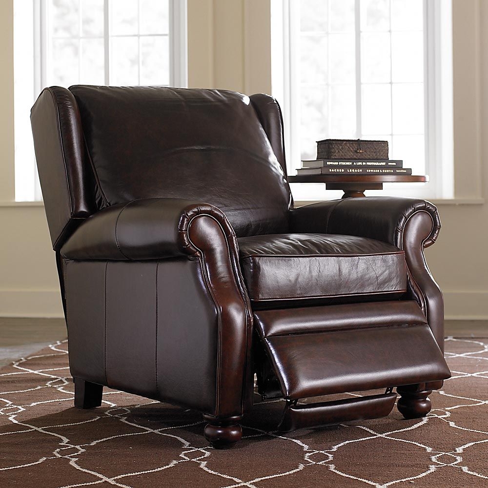 Simple Leather Chair And A Half Swivel 