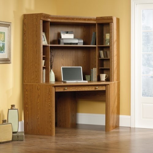Desk with shelving