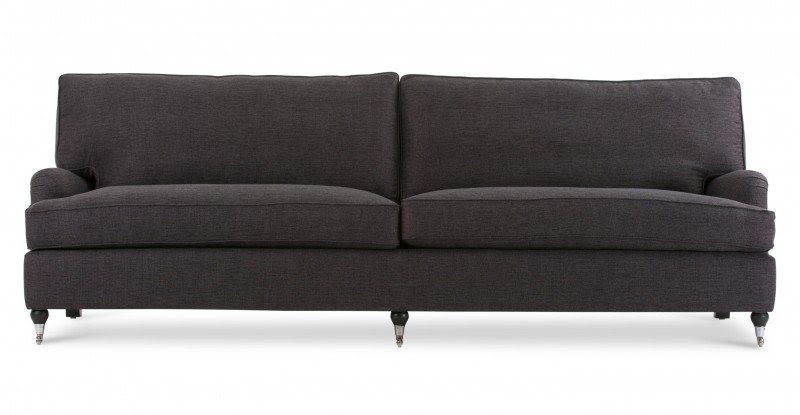 Edward bard gray sofa sofas bryght high end furniture without