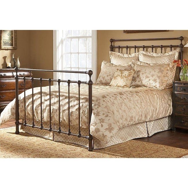 Fashion bed group langley metal bed