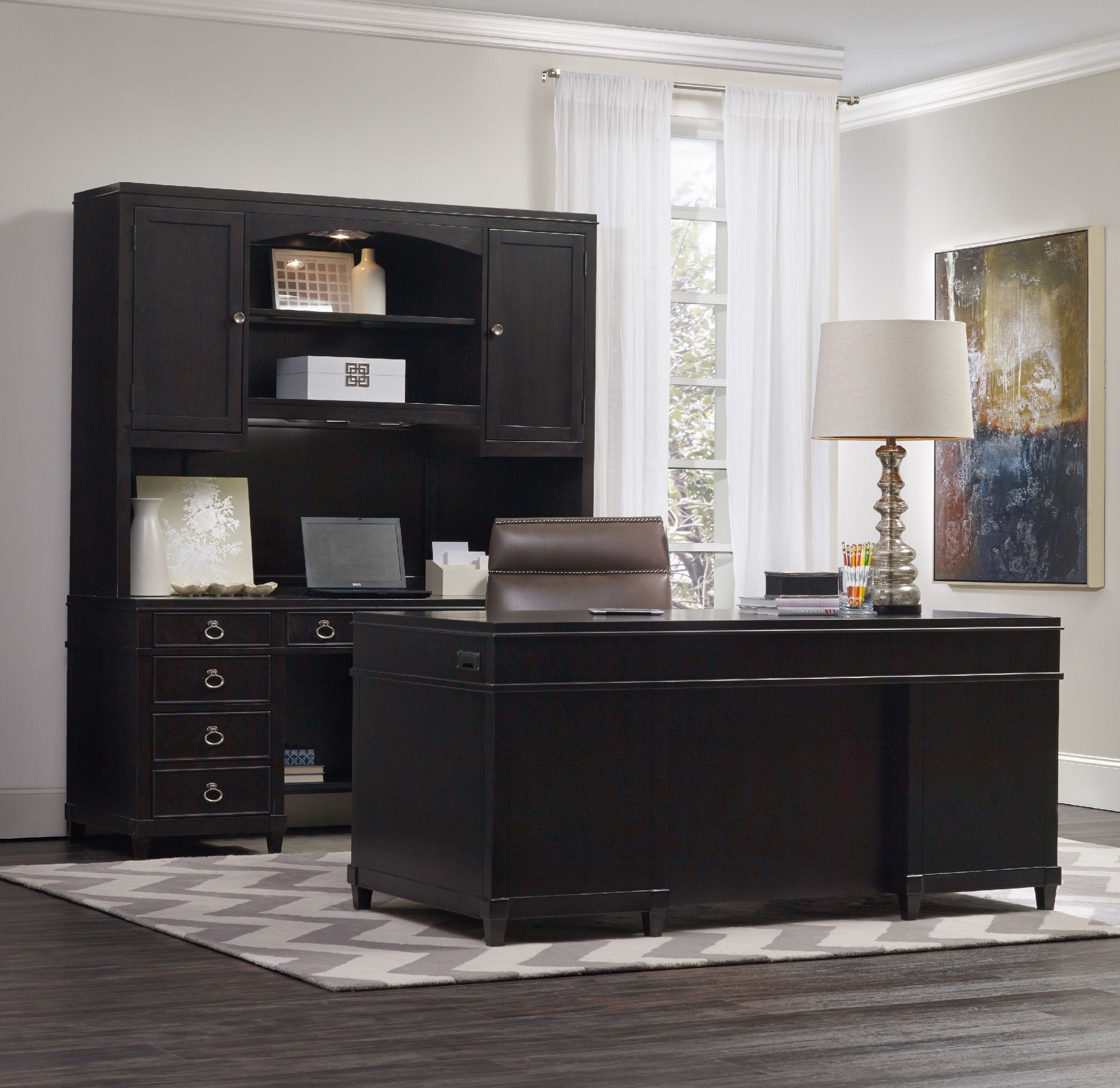 Hooker furniture home office kendrick junior executive desk 1060 10562