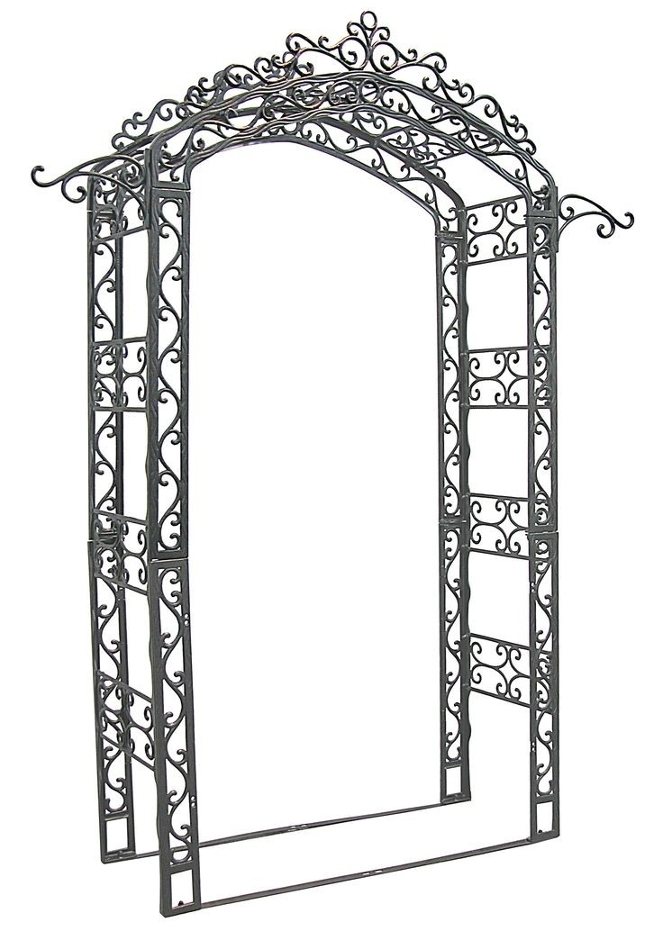Innova Hearth And Home Royal Cast Iron Garden Arbor With Hangers