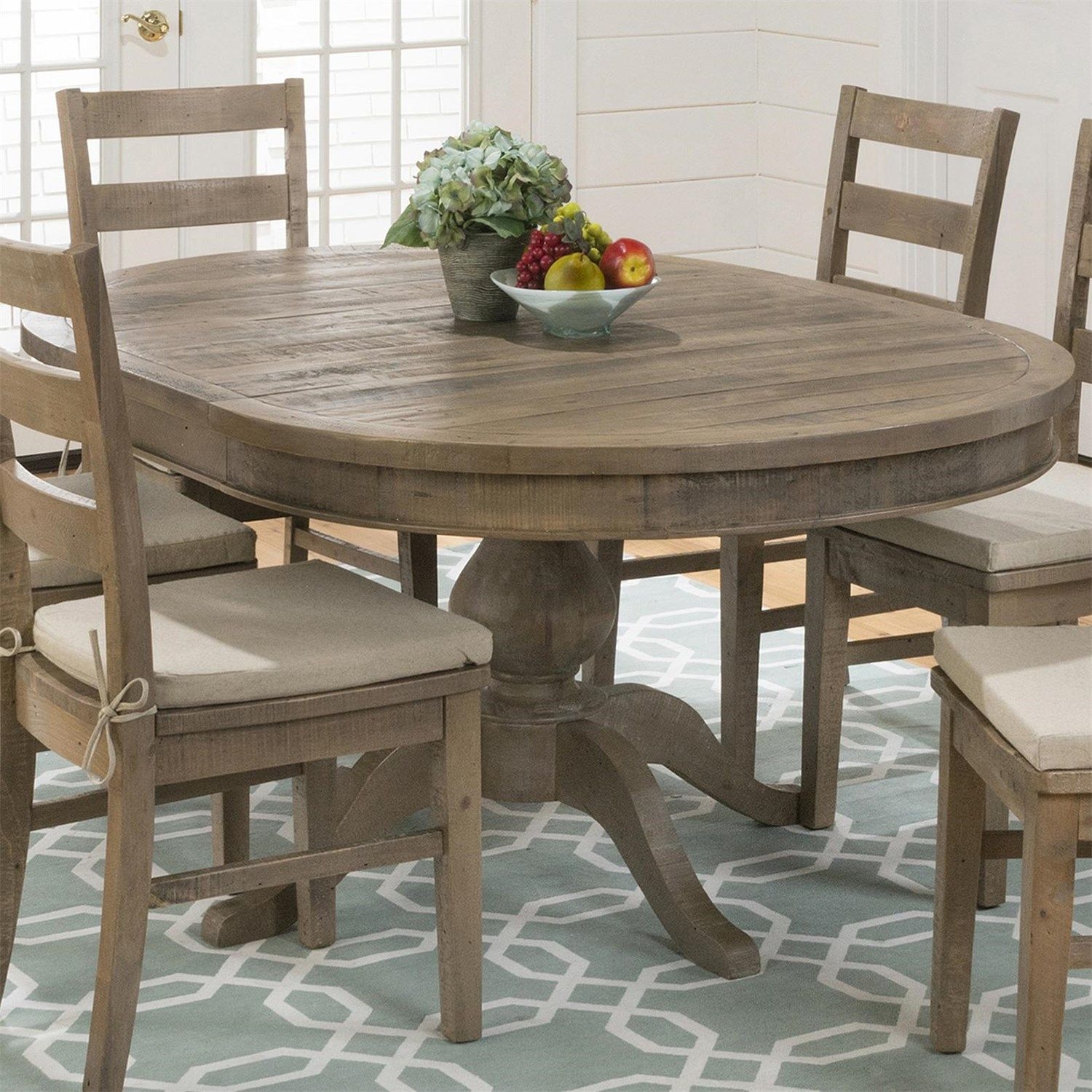 Jofran Slater Mill Pine Oval Dining Table